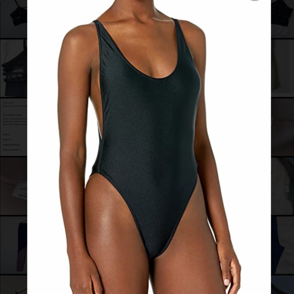 American Apparel one piece bikini